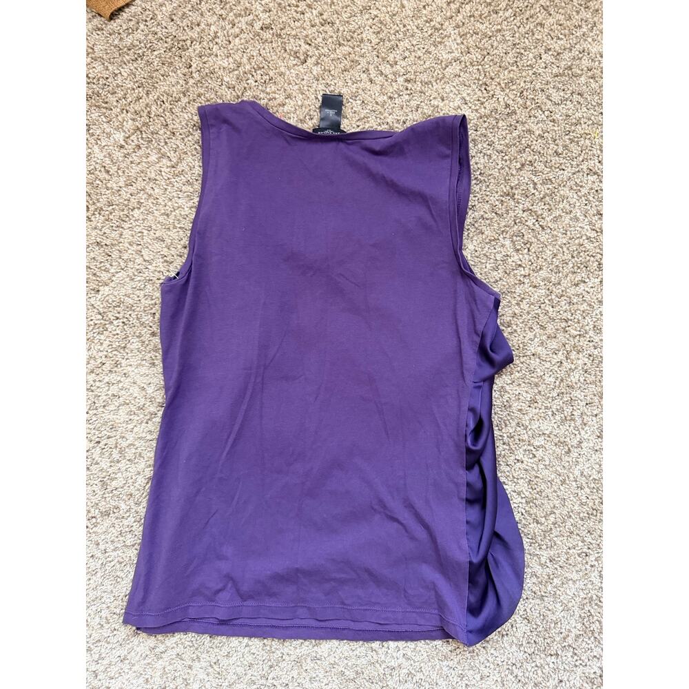 3 for $9 Ann Taylor Ribbon Purple Tank Top S EUC - Picture 5 of 5